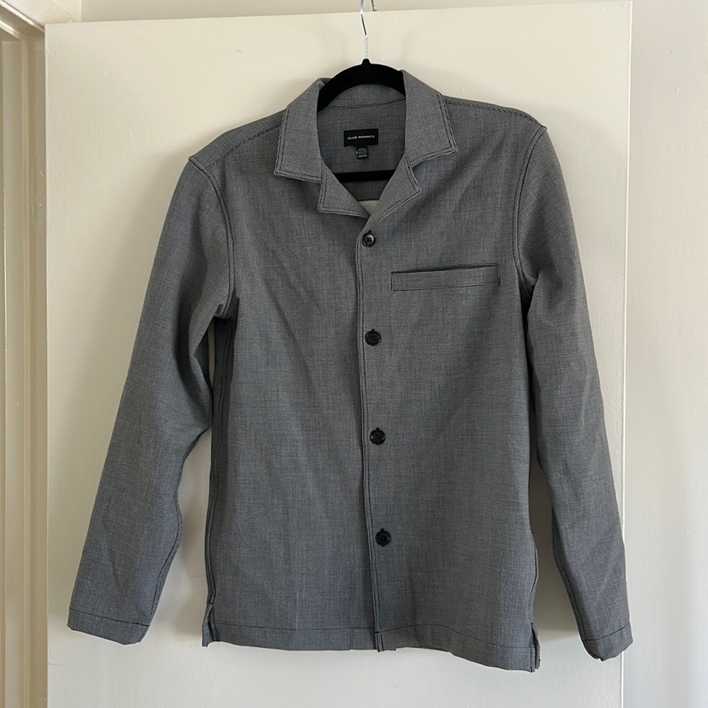 Club Monaco houndstooth jacket